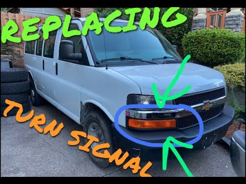 HOW TO REPLACE A TURN SIGNAL ON A 2003-2019 CHEVROLET EXPRESS