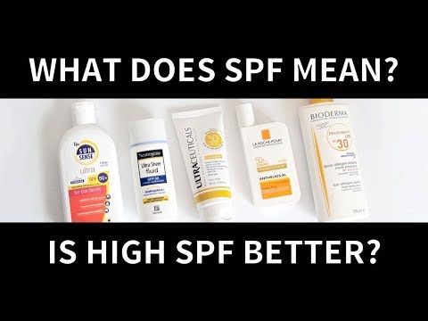 Is High SPF Sunscreen Better? Lab Muffin Beauty Science Video