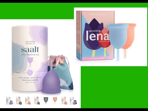Unboxing Saalt and Lena Sensitive cups