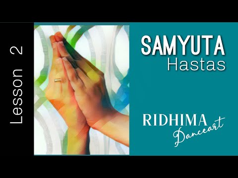 Lesson 2 | Samyuta Hasta Mudra | Bharatanatyam | Ridhima