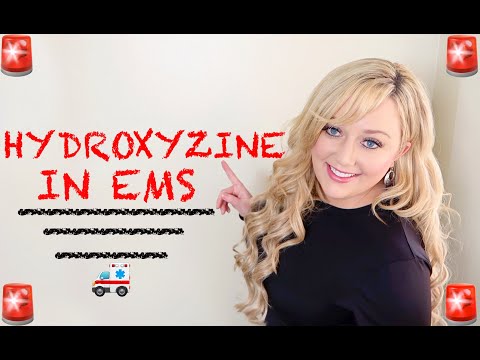 EMT/Paramedic Medication Notecards || Hydroxyzine