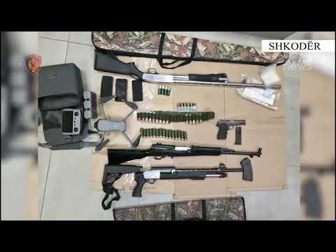Top News- Gjahtarët, 'pre' e policisë / Pranga pesë personave në Shkodër, kapen armë e hashash