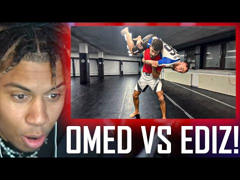 OMED KÄMPFT GEGEN EDIZ🤯💥 (OMED WIRD BEWUSSTLOS 💀🥊)