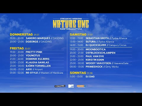 NATURE ONE Streaming-Weekend 2021 - Official Trailer