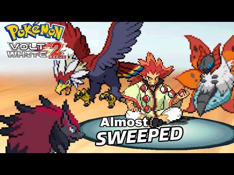 Zoroark almost Sweeps Alder - Pokémon Volt White 2 Redux (Postgame)(Challenge Mode)