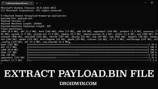 How to Extract payload.bin File