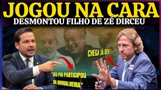 CAPITÃO ALBERTO JOGA NA CARA E DESMONTA FILHO DE ZÉ DIRCEU: 