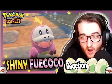 HO TROVATO UNO SHINY PERFETTO!  - FUECOCO SHINY REACTION - Pokémon Shiny Living Dex [76]