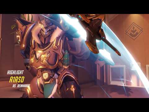 What 1000 Hours of Reinhardt Snowball Throwing Look Like - Overwatch Reinhardt Peak Performance