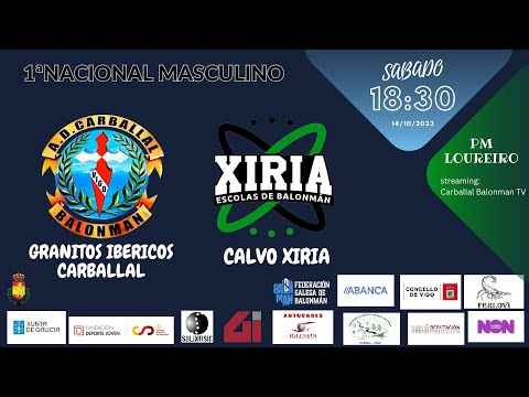 1ª Nacional Masculino Granitos Ibericos Carballal Vs Calvo Xiria