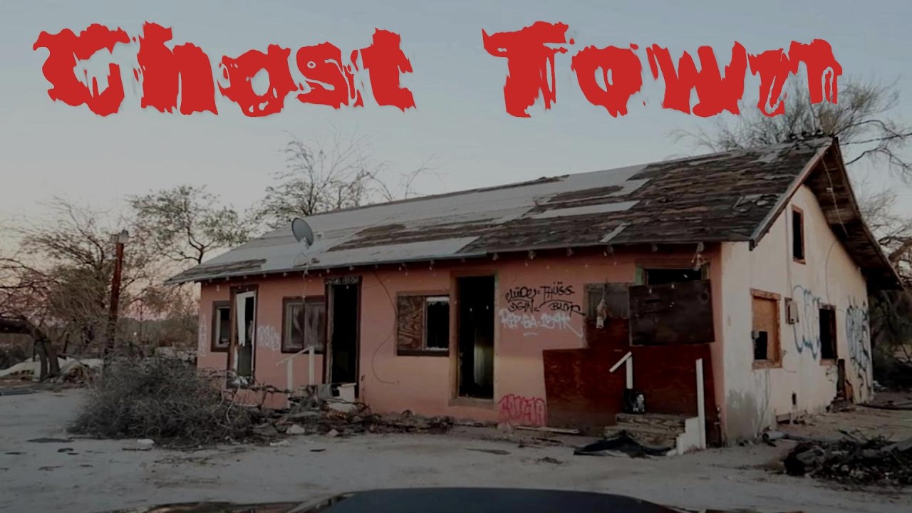 EXPLORING AN ABANDONED CALIFORNIA DESERT GHOST TOWN / DESERT CENTER, CA