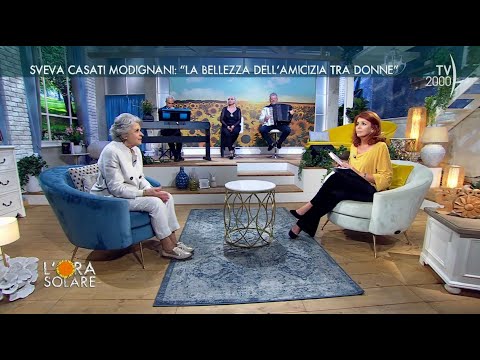L'Ora Solare (TV2000) 23 ottobre 2023 - Sveva Casati Modignani e Cira Celotto