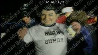 Coverage of serial Killer Ted Bundy's execution coverage in Florida in 1989