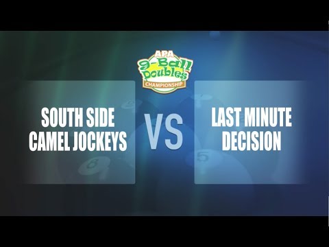 2017 APA 9-Ball Doubles- Semifinals