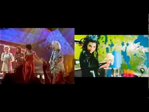 Dave Stewart, Natalie Imbruglia, Kylie Minogue, Sinead O'Connor - Happy To Be Here (LaRCS, 1998)