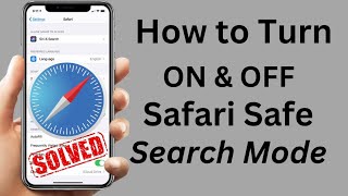 How to Take Off Safe Search On iPhone When Locked | How to Take off Safe Search On iPad |
