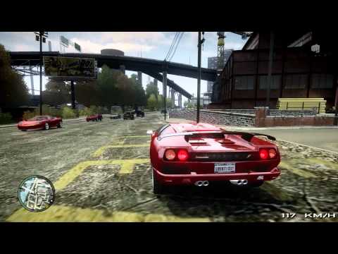 GTA IV - Lamborghini Diablo SV by alex189 [1080p HD]