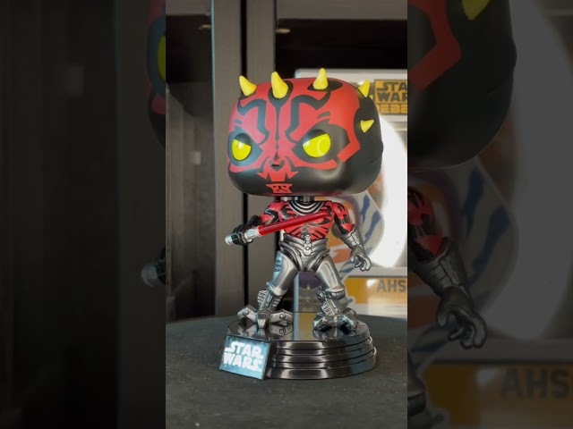 Vídeo relacionado con Funko Pop! Star Wars: Star Wars Darkside - Darth Maul - Figura de Vinilo Coleccionable - Idea de Regalo- Mercancia Oficial - Juguetes para Niños y Adultos - Movies Fans