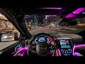CUTTING UP IN WIDEBODY TRACKHAWK LATE NIGHT POV