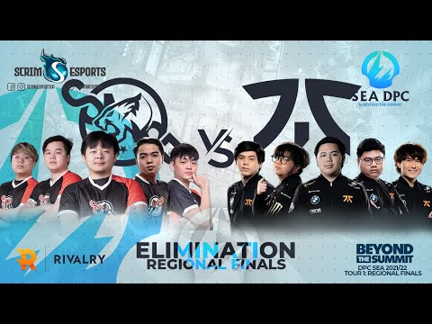 Team SMG vs Fnatic - DPC SEA 2021/22 Tour 1 - Elimination - Regional Finals - B03