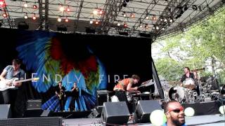 Friendly Fires - &quot;Show Me Lights&quot;  LIVE NYC HD - summerstage 08/07/2011