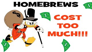 Comments: Homebrew Video Games Cost Too Much!