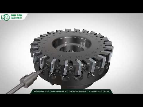 TungSpeed-Mill - High speed face milling cutter for finishing aluminum - จำหน่ายโดย MIN SEN