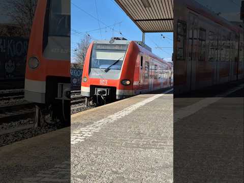 S 6 nach Darmstadt Hbf an der Galluswarte #shorts #trainspotting #frankfurt #sbahn #rheinmain #zug