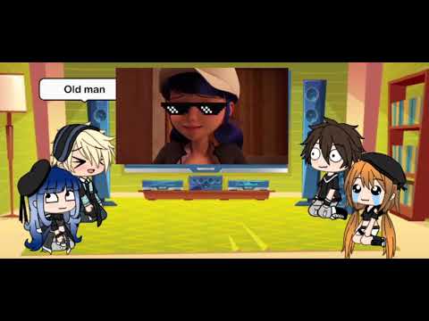 Mlb react to savage Marinette 😎