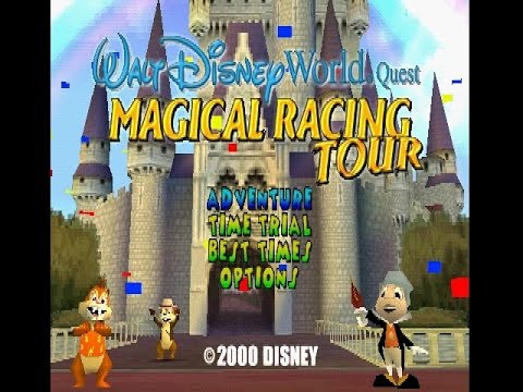 PSX Longplay [257] Walt Disney World Quest: Magical Racing Tour