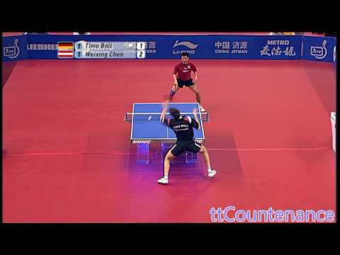 German Open: Timo Boll-Chen Weixing