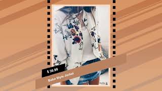 Boho Style Jacket