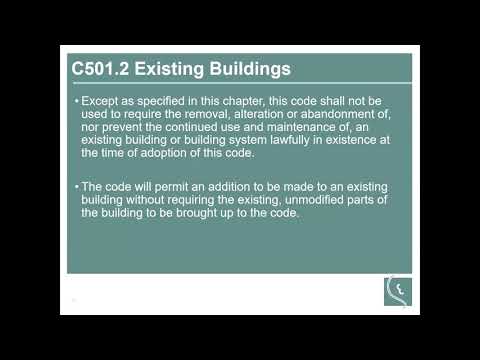 2018 IECC for Existing Buildings | SEDAC Webinar | 05.22.2019