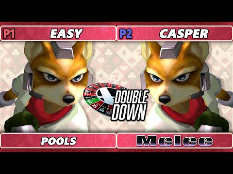 Double Down 2022 - Easy (Fox) Vs. Casper (Fox) SSBM Melee Tournament