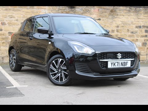 YK71 NBF Suzuki Swift SZL 1.2 MHEV 5dr Super Black Pearl 2021