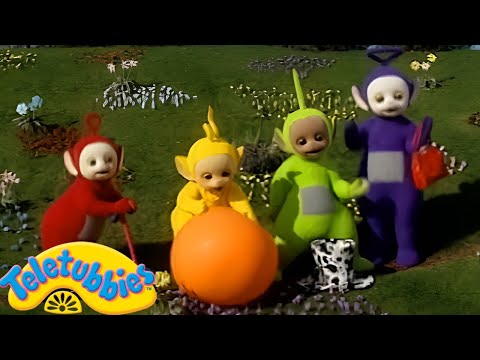 Vamos arrumar nossas coisas. Os Teletubbies organizam seus brinquedos favoritos! TV para crianças