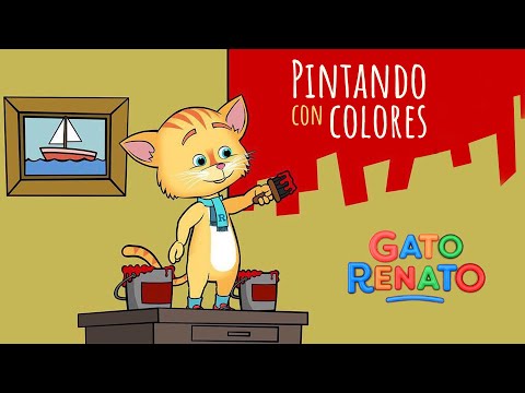 Gato Renato - Pintando con Colores
