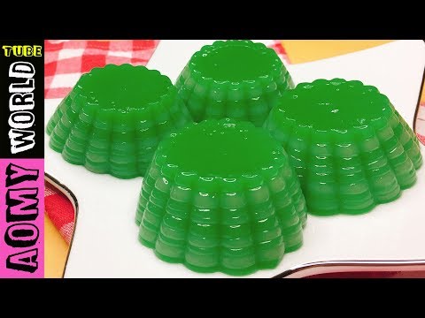 Steamed Layer Cake | Khanom Chan | Banh Da Lon | Thai Dessert | AOMYWORLDtube