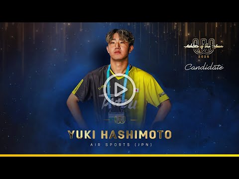 Yuki Hashimoto (JPN) - Air Sports Candidate for The World Games Athlete of the Year 2025
