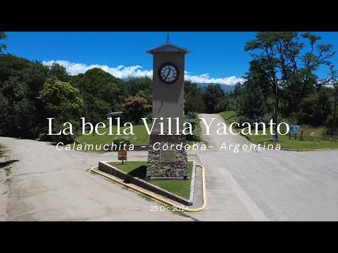 La bella Villa Yacanto, Córdoba, Argentina