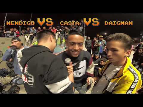 DAIGMAN VS WENDIGO VS CASTA || OCTAVOS DE FINAL || STREET FREESTYLER || FIGHT III