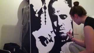 The Godfather - speedpainting / Tracy Chapman - Give Me One Reason (The Tailors Djs Remix)