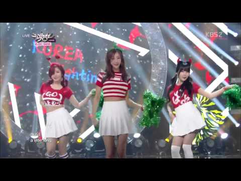 140613 Raina & Jiyeon & Hyoseong & G.Na & N.CA & Bora - Mickey (Special Stage)