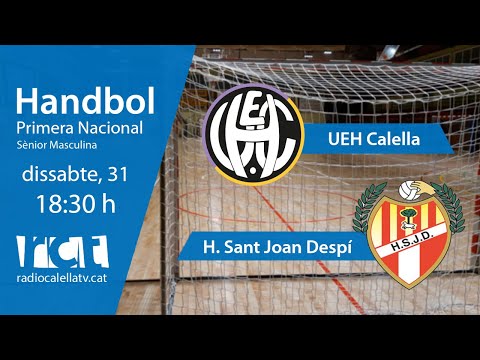Handbol: UEH Calella - H. Sant Joan Despí