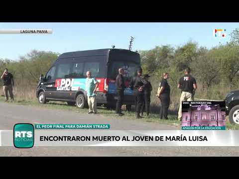 HALLAN MUERTO A DAMIÁN STRADA EN MARÍA LUISA