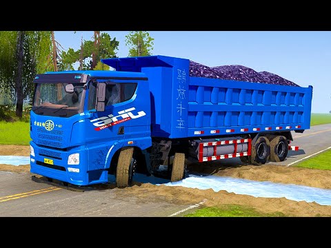 Spintires: Mudrunner Mod Truck | Driver Skills Gameplay | Game Daily #mudrunner #spintires