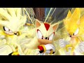Super Sonic Vs Super Shadow Vs Super Silver Speed Race with voice (HD Widescreen)
