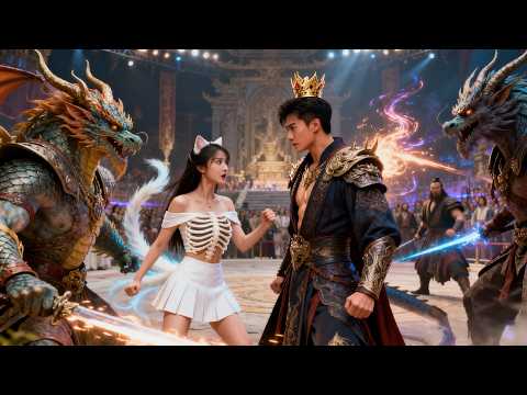 [Multi SUB] ｜人族至强者一路碾压龙王等强敌，负责人白喵喵屡次阻挠均告失败，最终击败强敌，收回全部力量，并推动人妖两族和解！#剧能充电站 #MiniDrama#精彩大陆短剧