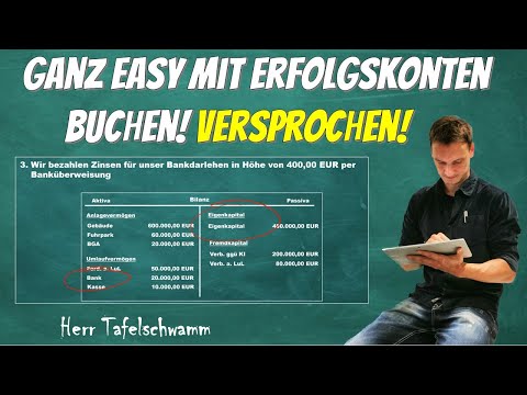 Buchen mit Erfolgskonten! Aufwendungen und Erträge verstehen und wie man sie an GuV und EK bucht!