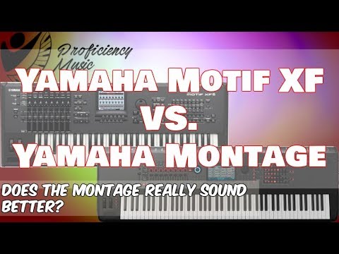 Yamaha Motif XF vs Yamaha Montage: Does the Montage REALLY sound better?